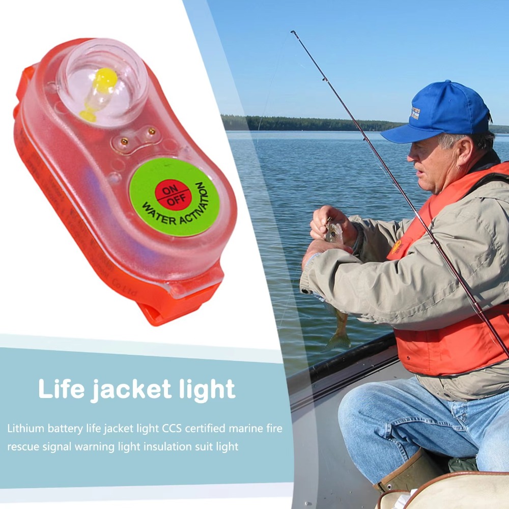 Life Jacket - 1/2 pièces Nouvelle lampe de signalisation