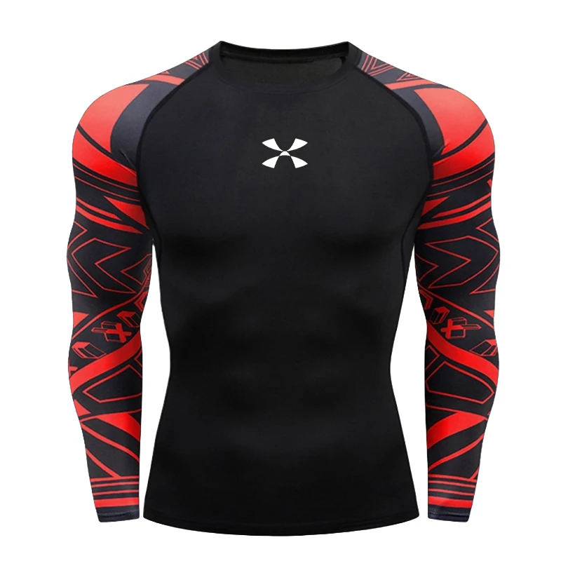 Rash Guard - T-shirt de compression pour homme Cody