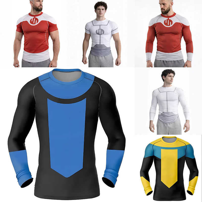 Rash Guard - Nouveau T-shirt Rash Guard Invincible pour