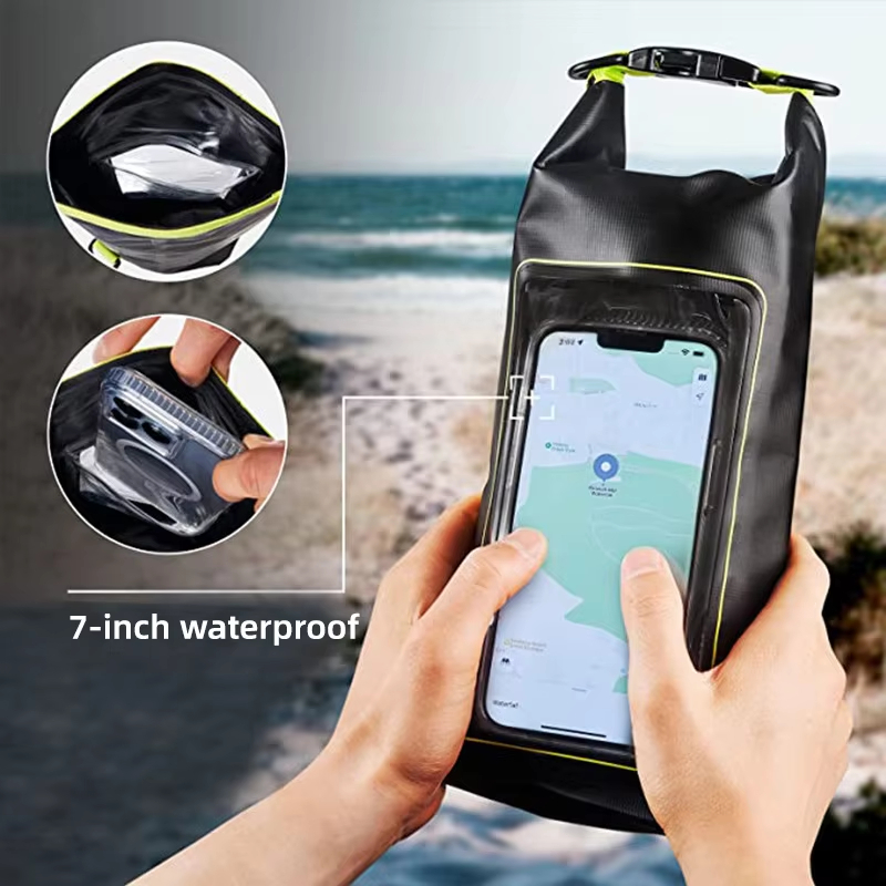 Dry Bag Waterproof - Sac étanche mobile en PVC 2L,