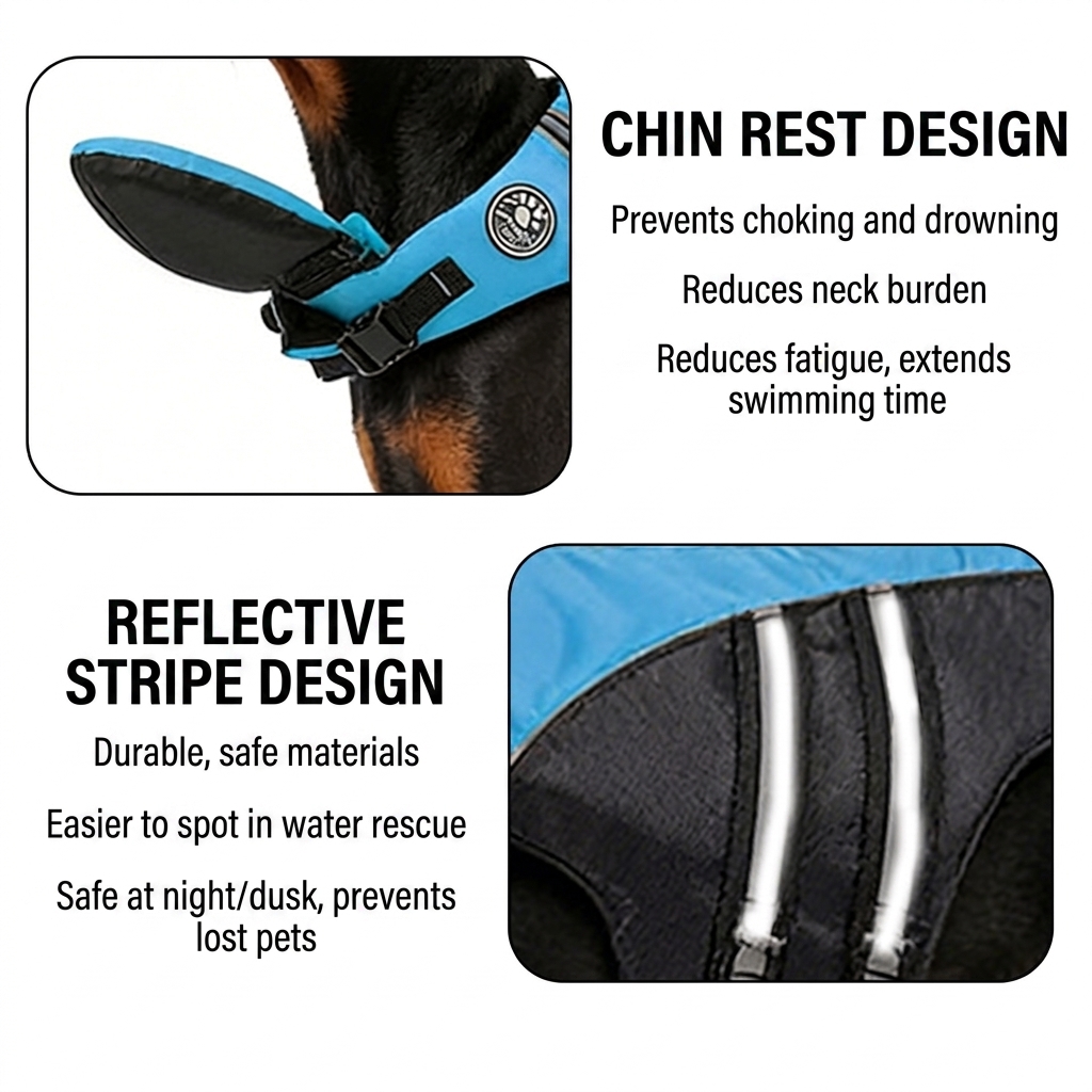 Gilet de sauvetage pour chien  - Life Jacket avis et prix