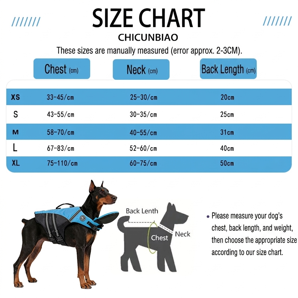 Gilet de sauvetage pour chien  - Life Jacket avis et prix