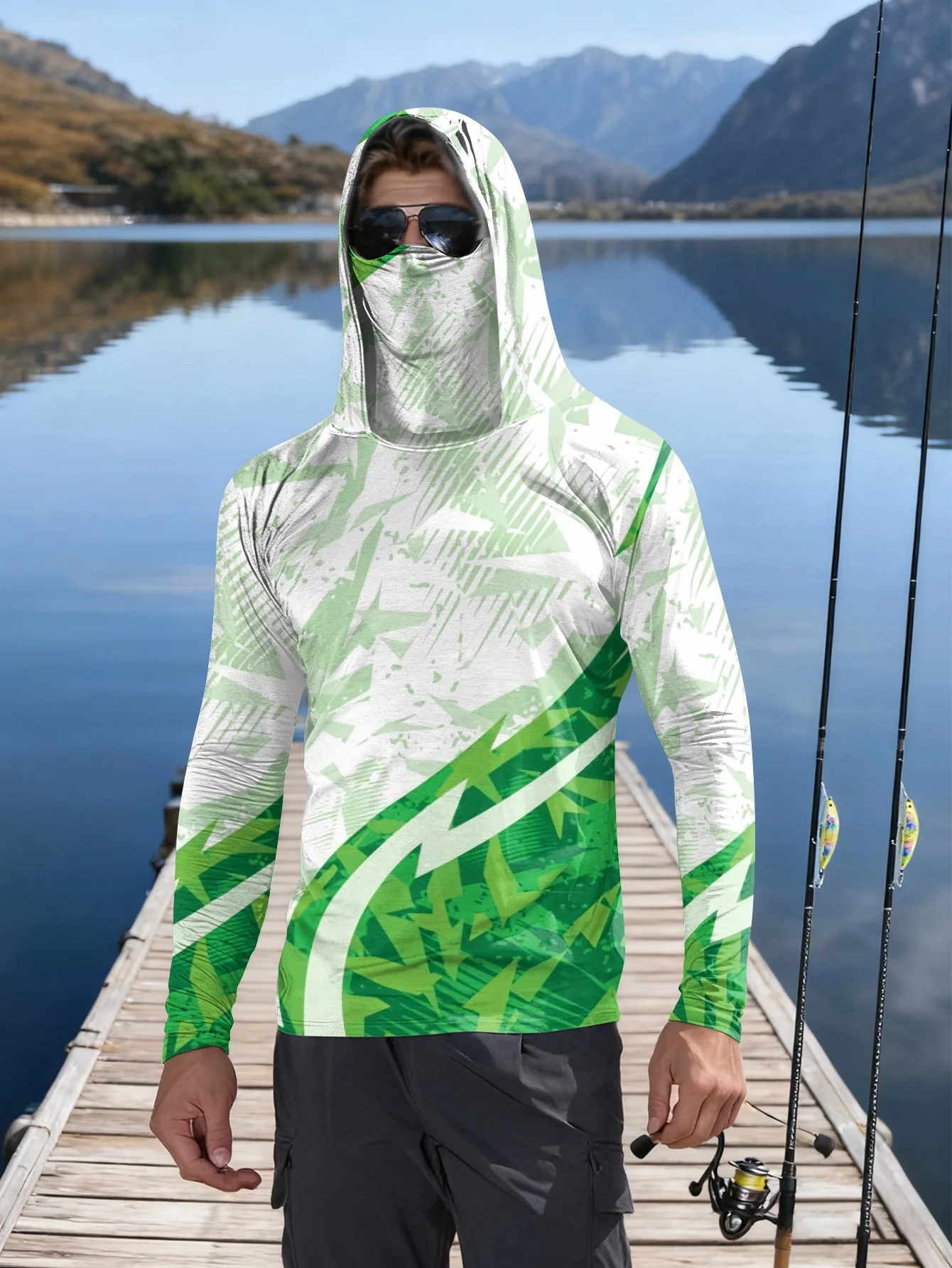 T-shirt de pêche pour hommes,  - Rash Guard avis et prix