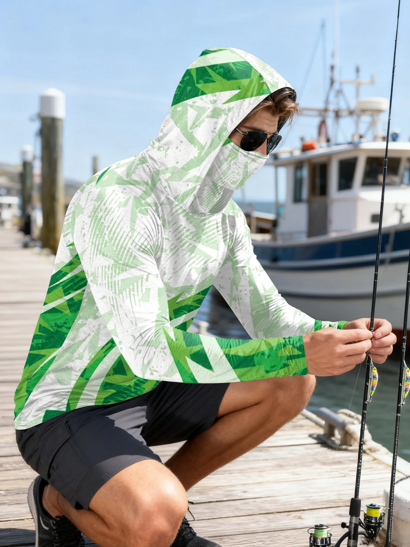T-shirt de pêche pour hommes,  - Rash Guard avis et prix