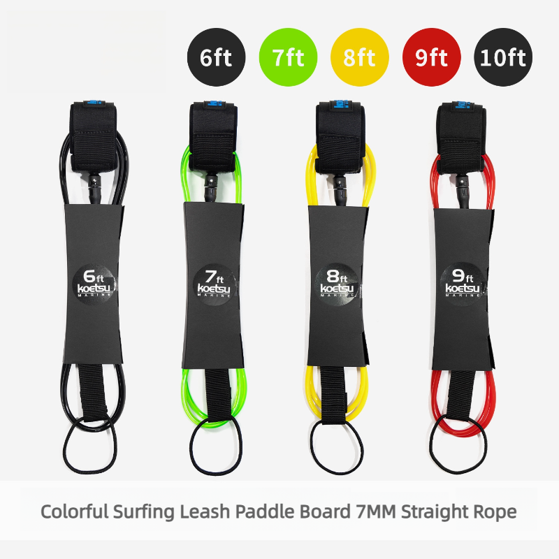 Laisse de surf colorée 7 mm, c - Surfboard Leash avis et prix