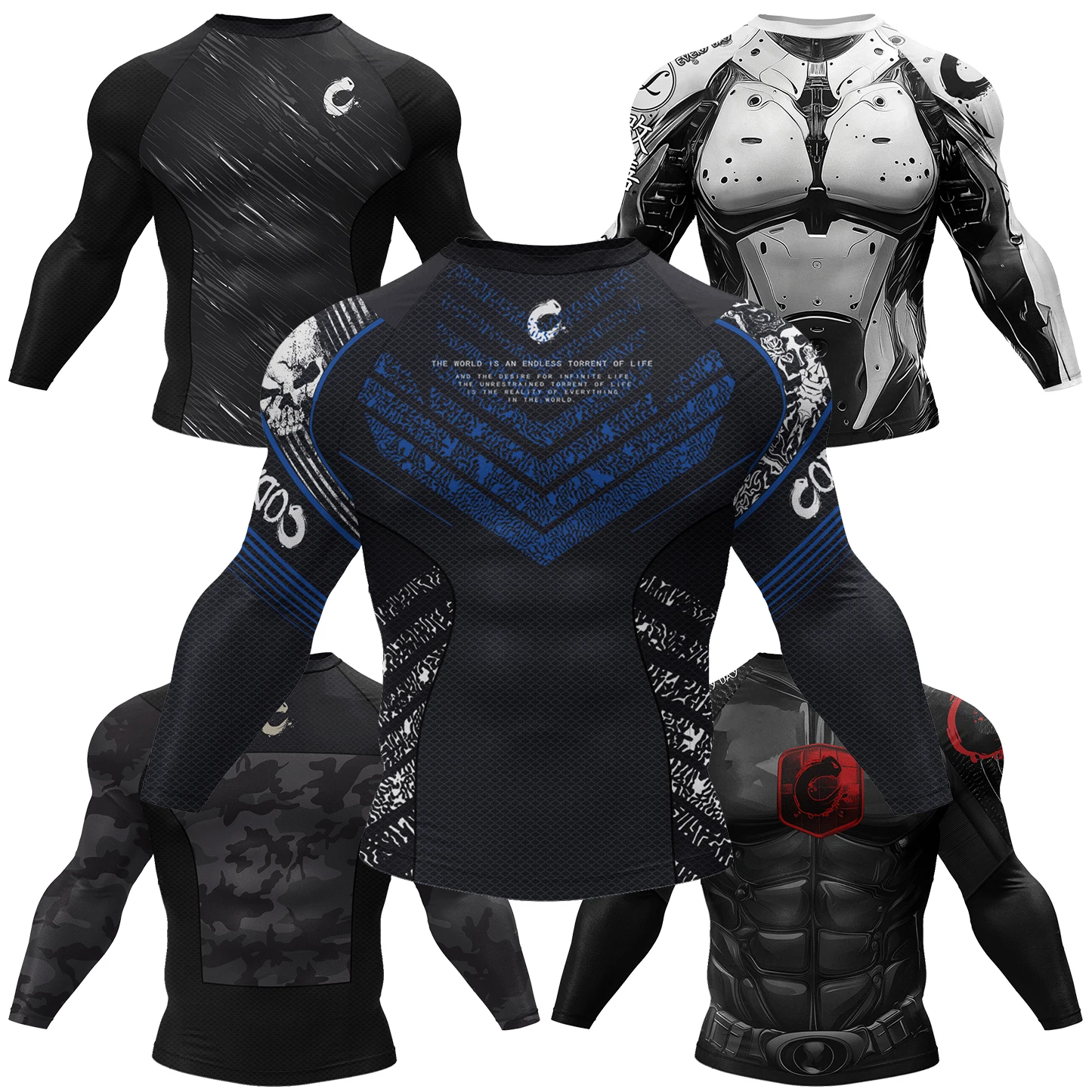 T-shirt MMA Cody Lundin pour h - Rash Guard avis et prix