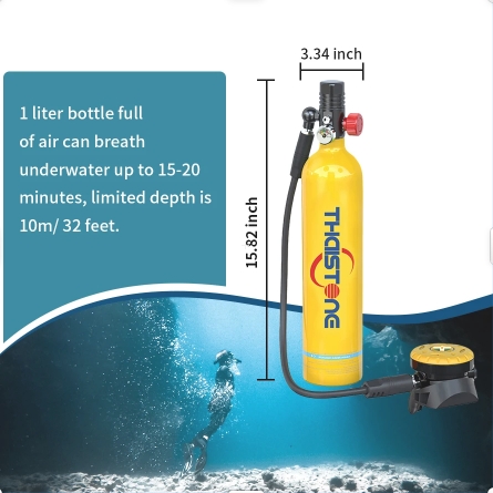 THAISTONE 1L Bouteille d'oxygè - Diving Mask avis et prix