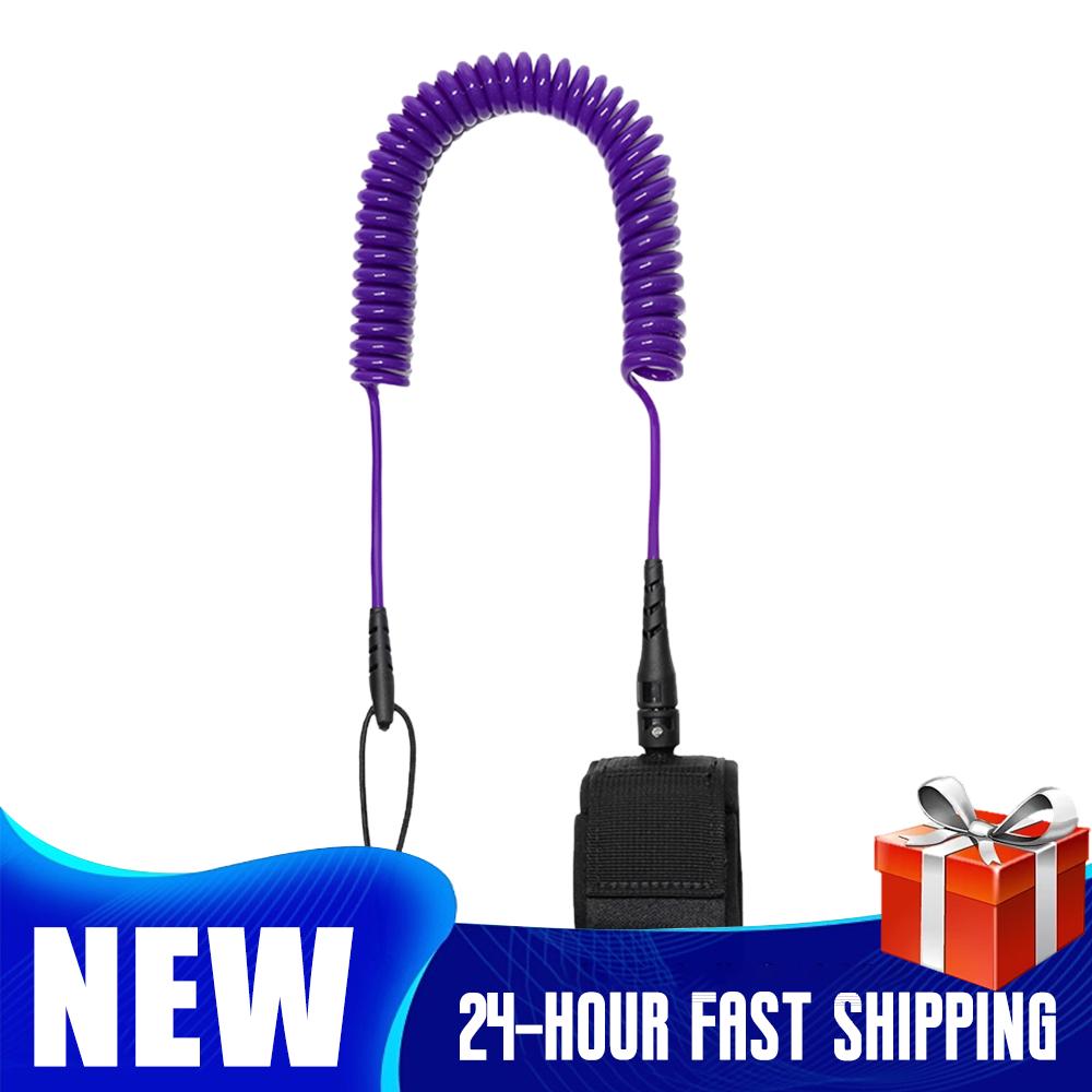 Laisse enroulée pour SUP, cord - Surfboard Leash avis et prix
