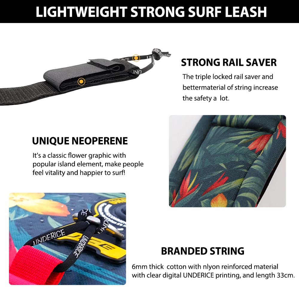Laisse de planche à pagaie SUP - Surfboard Leash avis et prix