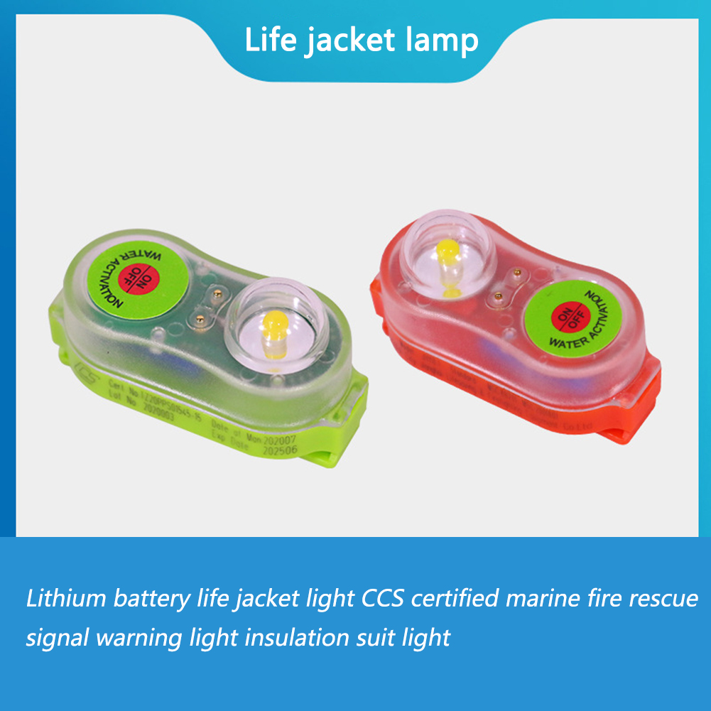 Lampe de sauvetage LED au Lith - Life Jacket avis et prix