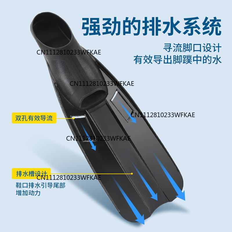 Palmes de plongée WAVE pour dé - Flippers Swimming avis et prix