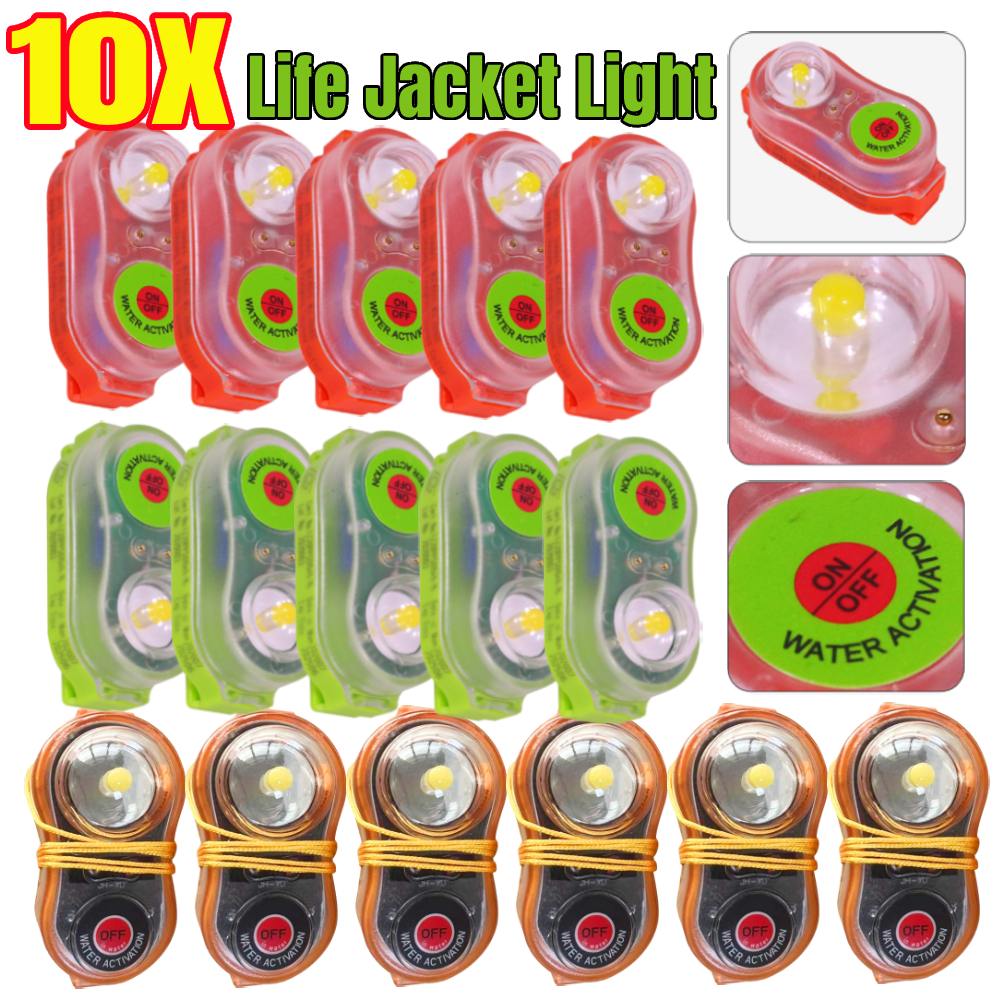 1-10 pièces LED Lithium gilet  - Life Jacket avis et prix