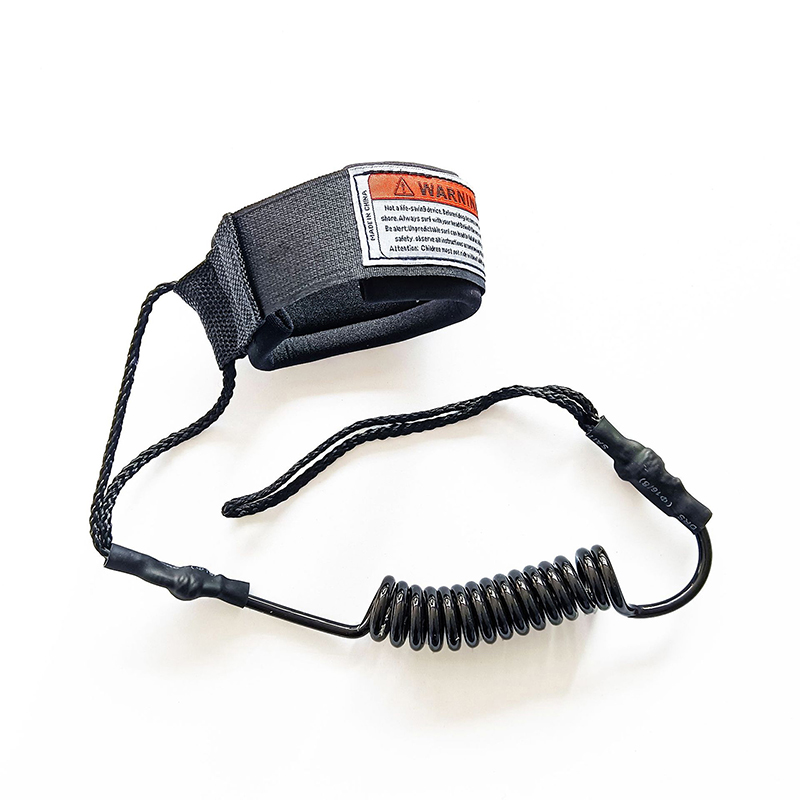 Laisse de cheville enroulée po - Surfboard Leash avis et prix
