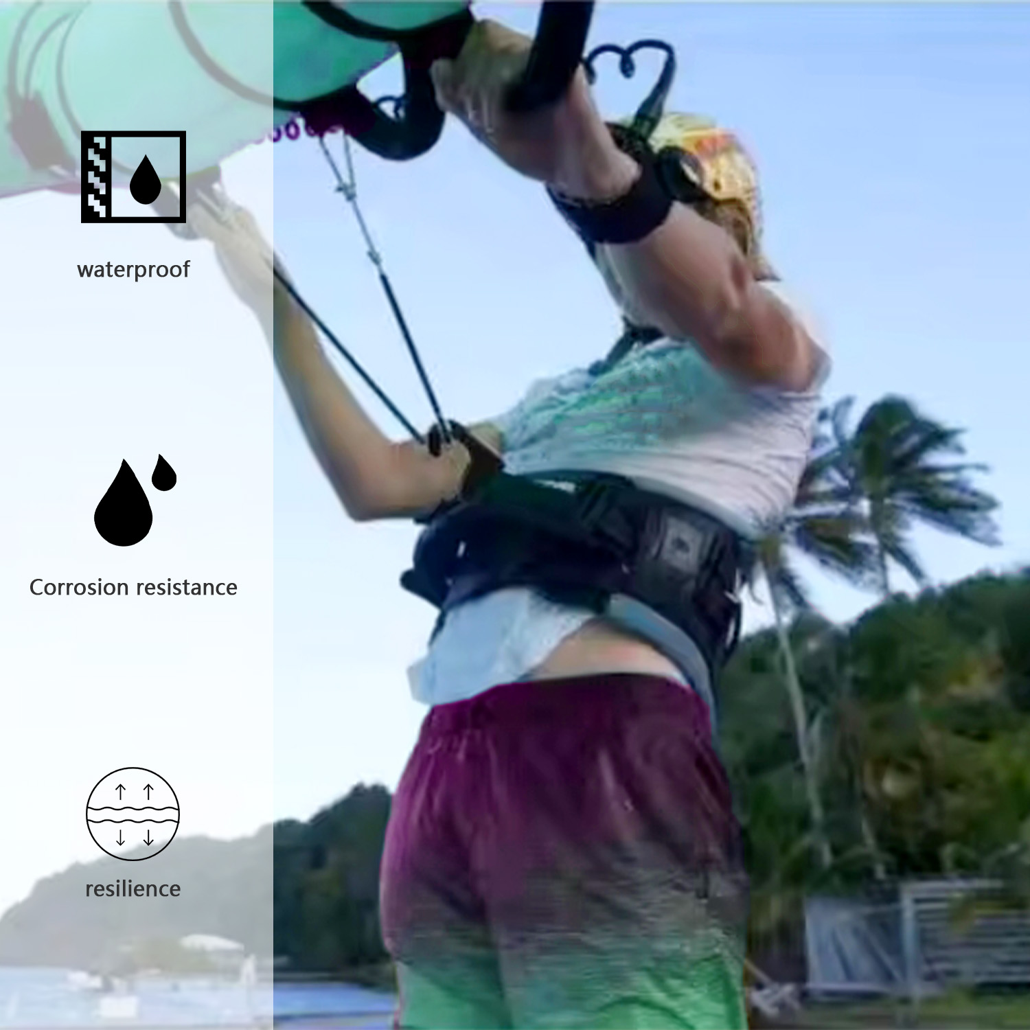 Nouvelle Laisse de Surf Enroul - Surfboard Leash avis et prix