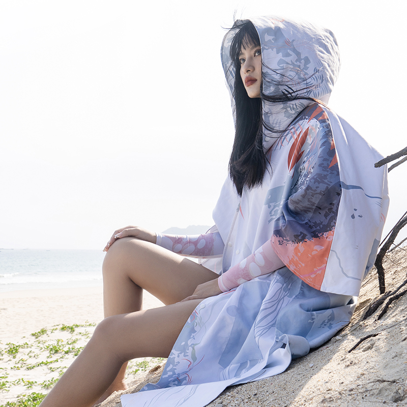 Aux- june-Poncho de Plage en M - Wetsuit Men avis et prix