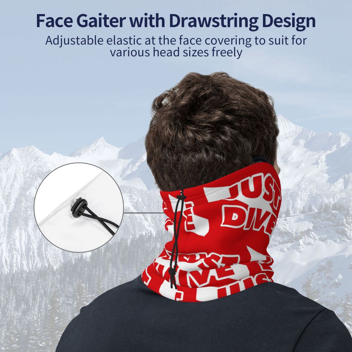 Just Dive, Bandana drapeau de  - Diving Mask avis et prix