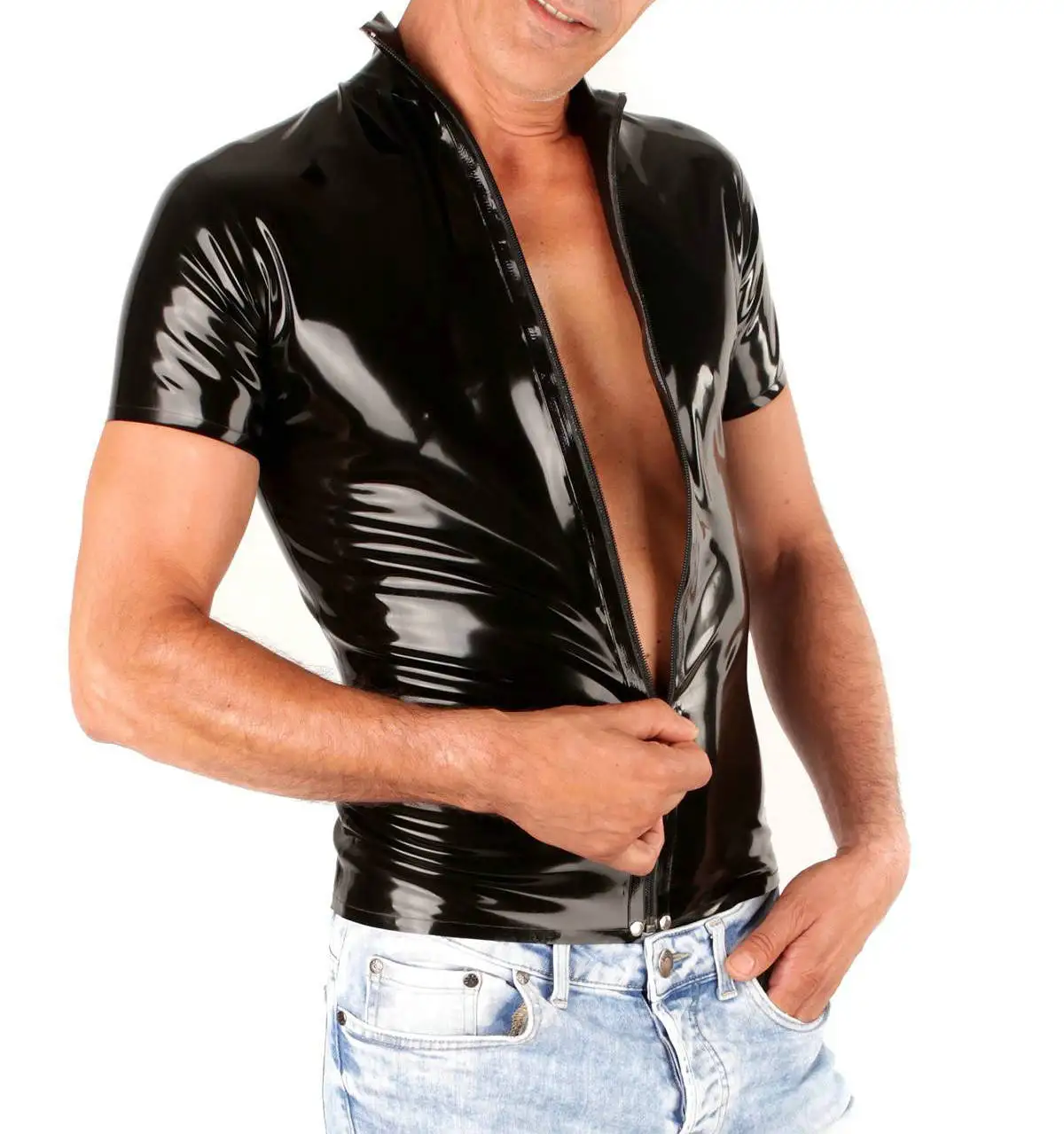 Latex Sexy hommes sous-vêtemen - Wetsuit Men avis et prix