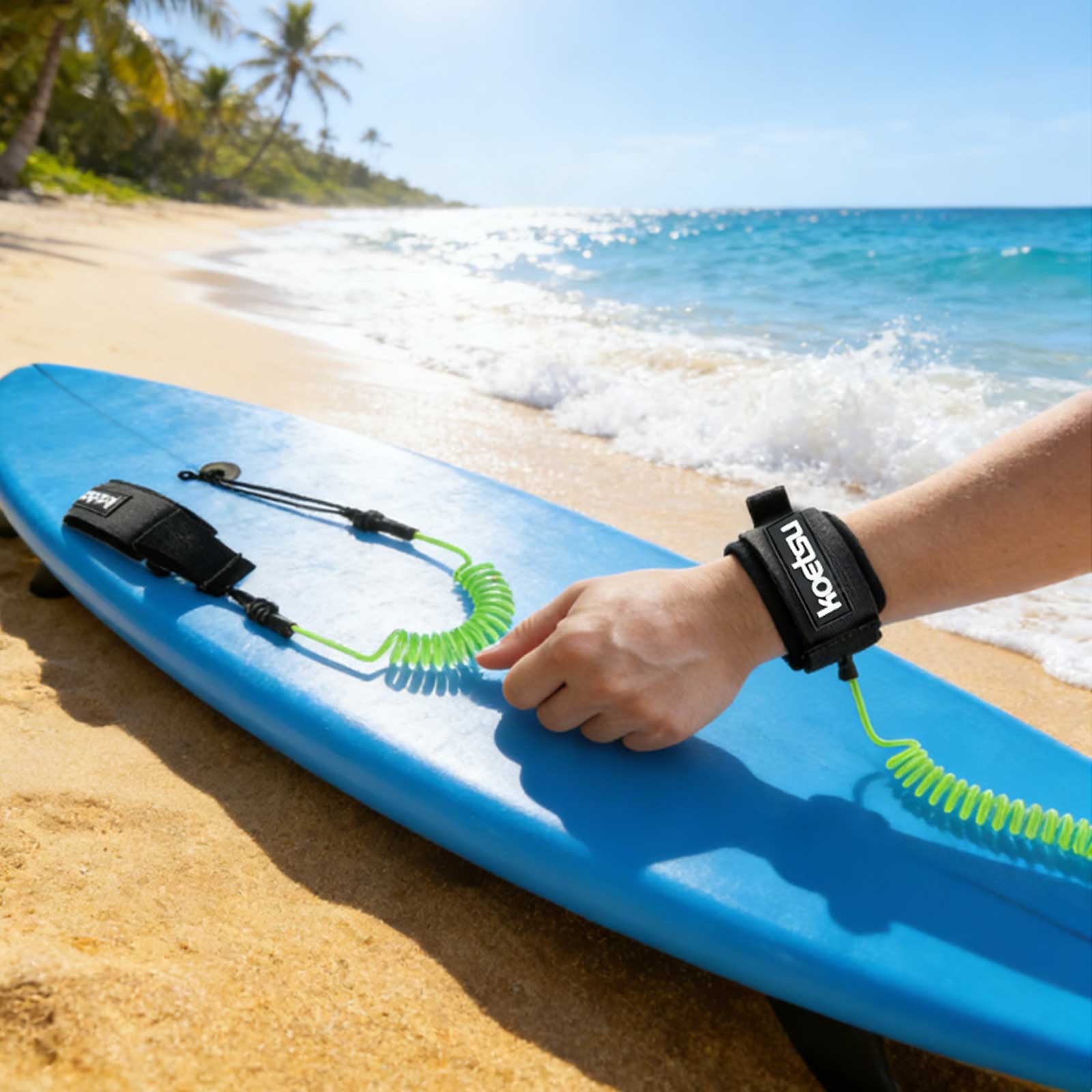Laisse de planche à pagaie SUP - Surfboard Leash avis et prix
